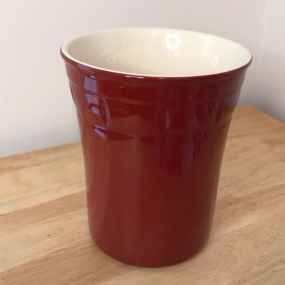 Bijou by Le Creuset Ruby Utensils Crock (04.05 Stoneware) - Picture 6 of 11